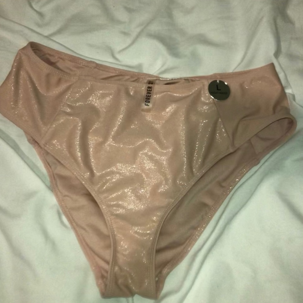 Forever 21 Bikini Bottom - High Waisted